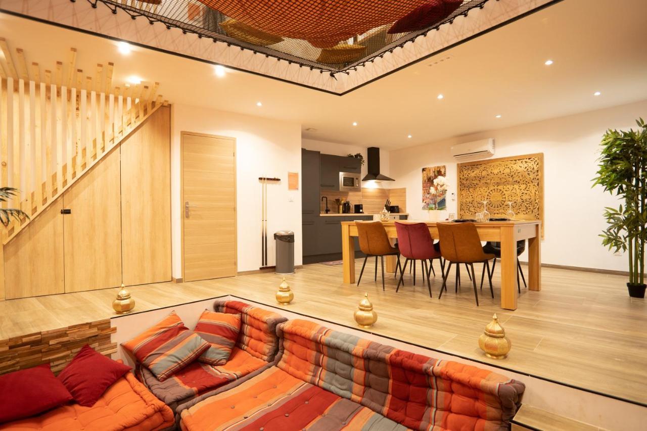 Capsule Marrakech I Chicha I Sauna I Balneo I Console Ps5 I Cinema Trith-Saint-Leger Eksteriør billede