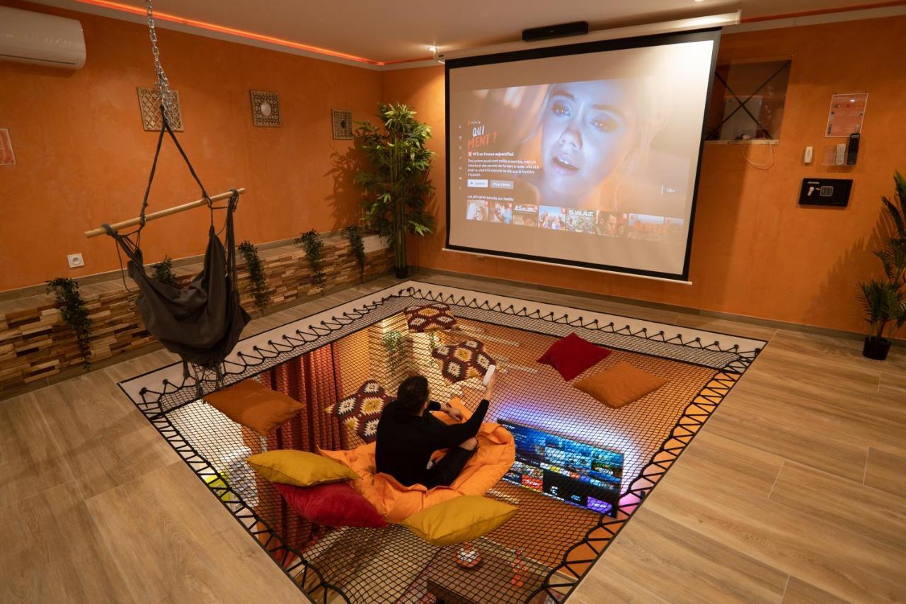 Capsule Marrakech I Chicha I Sauna I Balneo I Console Ps5 I Cinema Trith-Saint-Leger Eksteriør billede