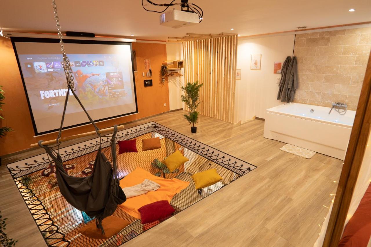 Capsule Marrakech I Chicha I Sauna I Balneo I Console Ps5 I Cinema Trith-Saint-Leger Eksteriør billede