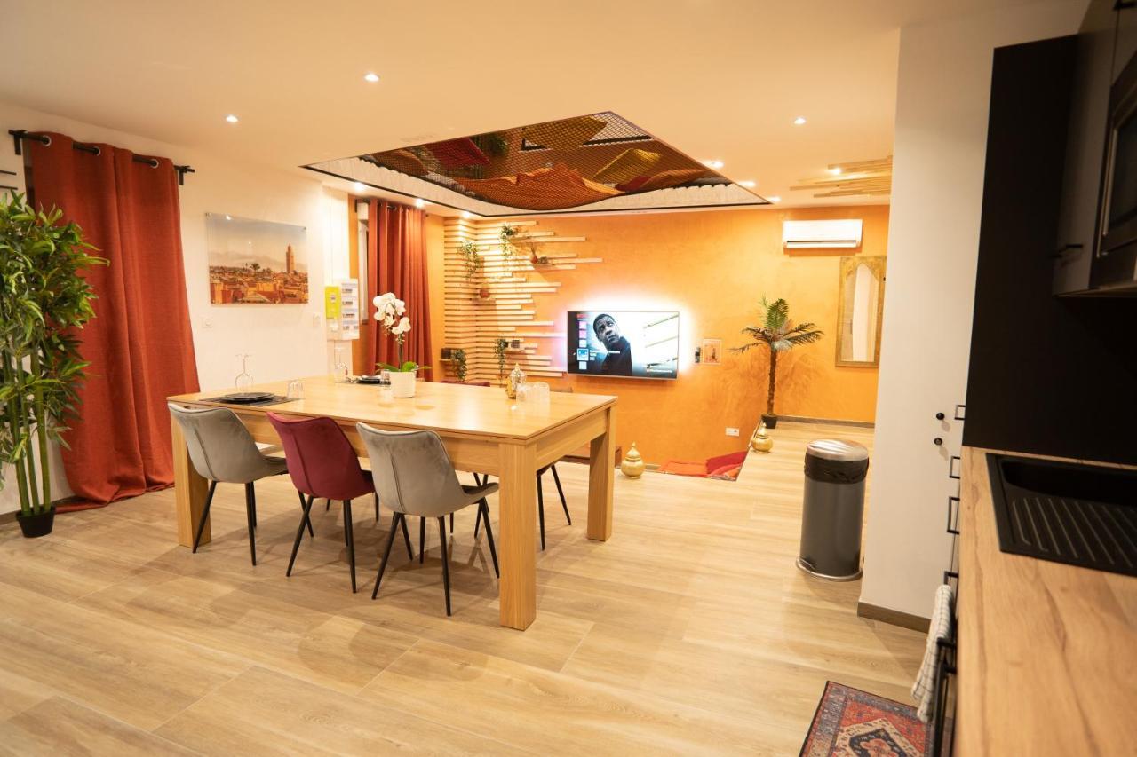 Capsule Marrakech I Chicha I Sauna I Balneo I Console Ps5 I Cinema Trith-Saint-Leger Eksteriør billede