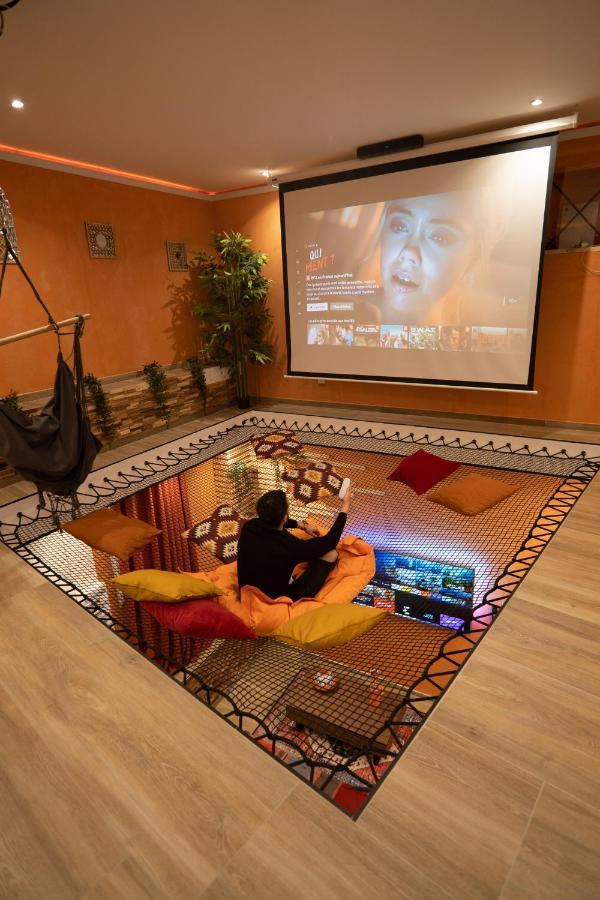 Capsule Marrakech I Chicha I Sauna I Balneo I Console Ps5 I Cinema Trith-Saint-Leger Eksteriør billede